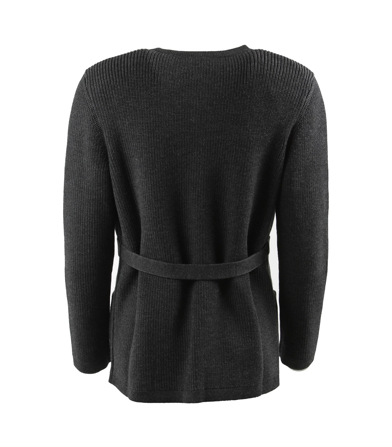 Akris Lange Strickjacke mit Gürtel aus Wolle