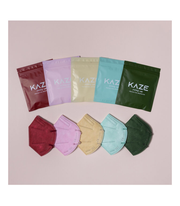 Kaze FFP 2 Gesichtsmasken "Vogue Series" 10er Set