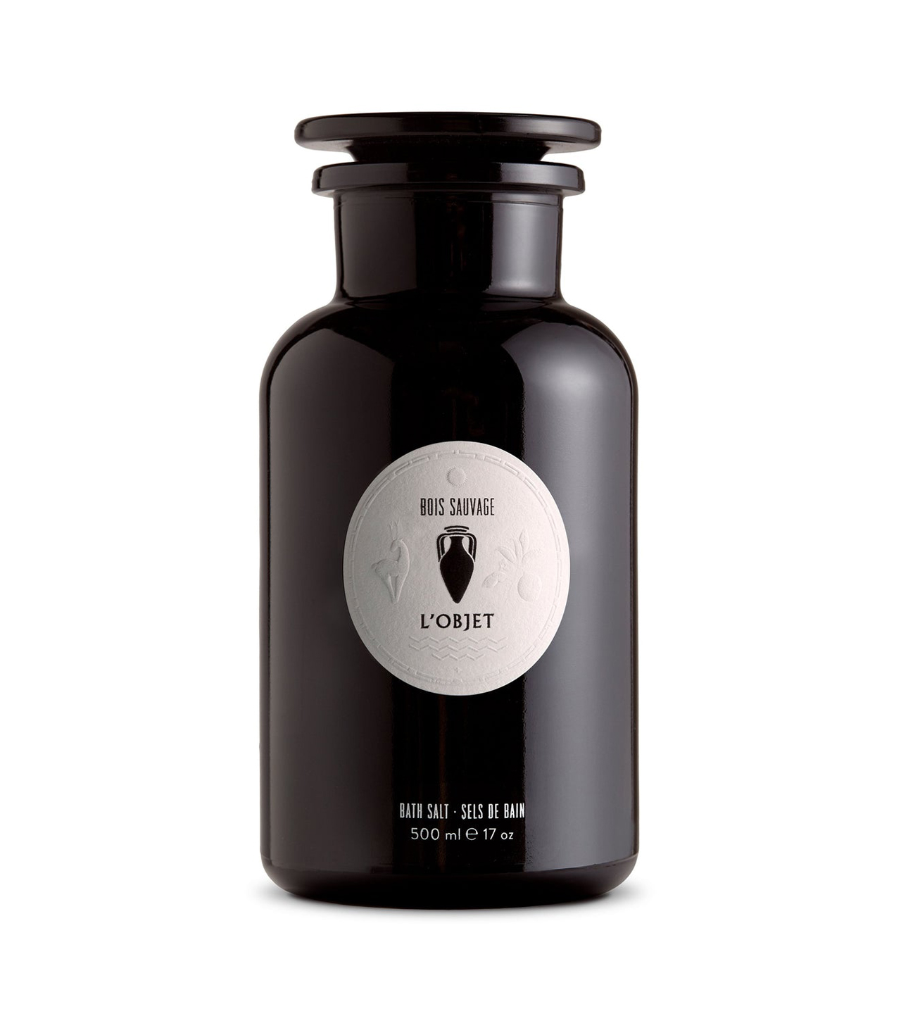 L'Objet Bois Sauvage Badesalz, 500ml