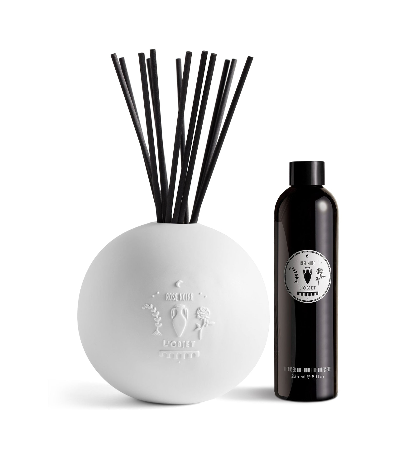 koelble-brunotte_lobjet_ap5002 L'Objet Rose Noire Porzellan Diffusor-Set