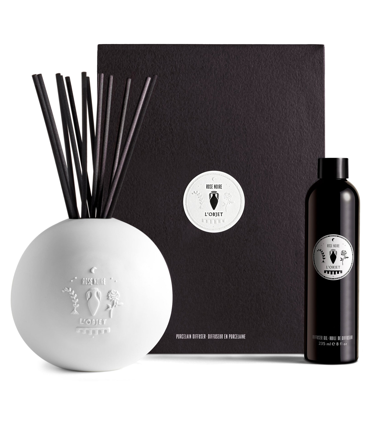 koelble-brunotte_lobjet_ap5002_1 L'Objet Rose Noire Porzellan Diffusor-Set