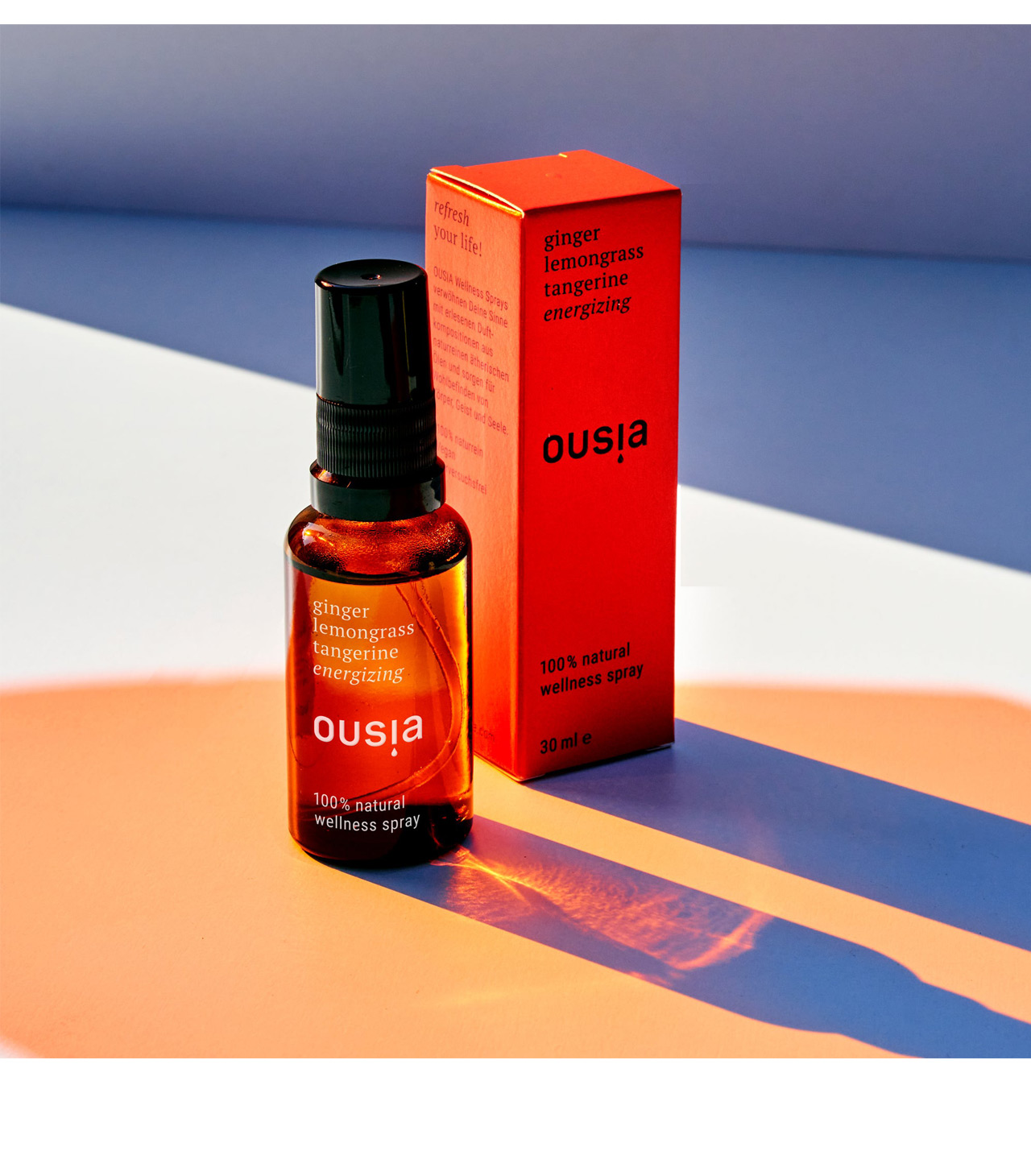 koelble-brunotte_ousia-wellness-spray-energizing_1 OUSIA Wellnessspray "Energizing" - Ginger Lemongrass Tangerine, 30ml