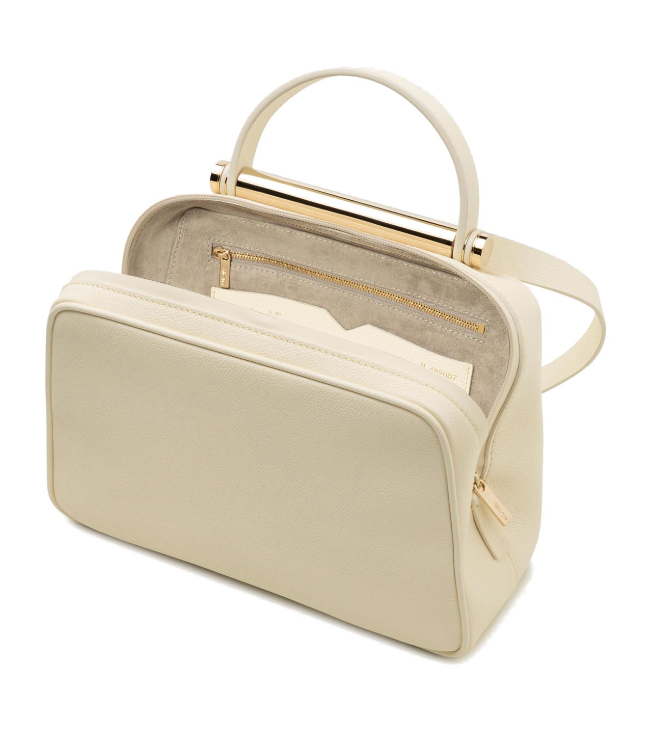 Valextra Flute Medium Bag Handtasche Black/White