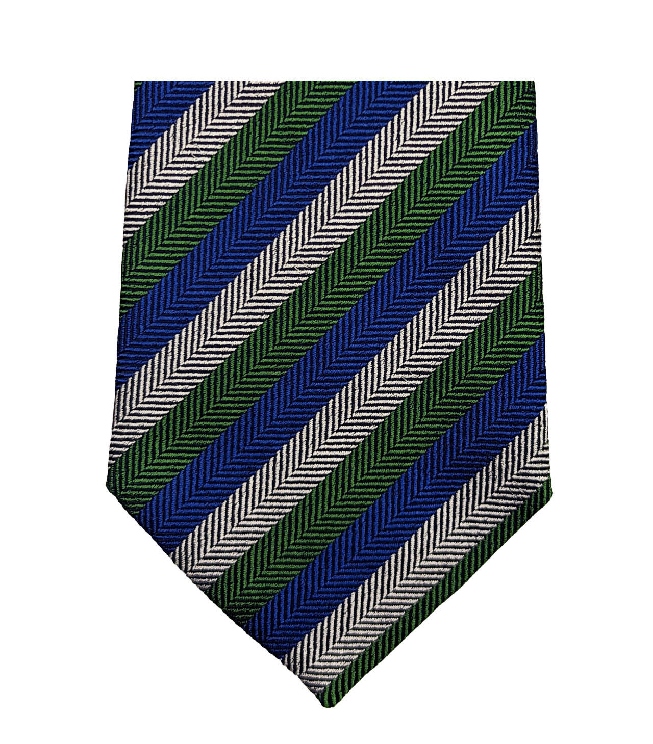 Missoni Krawatte Seide Diagonalstreifen