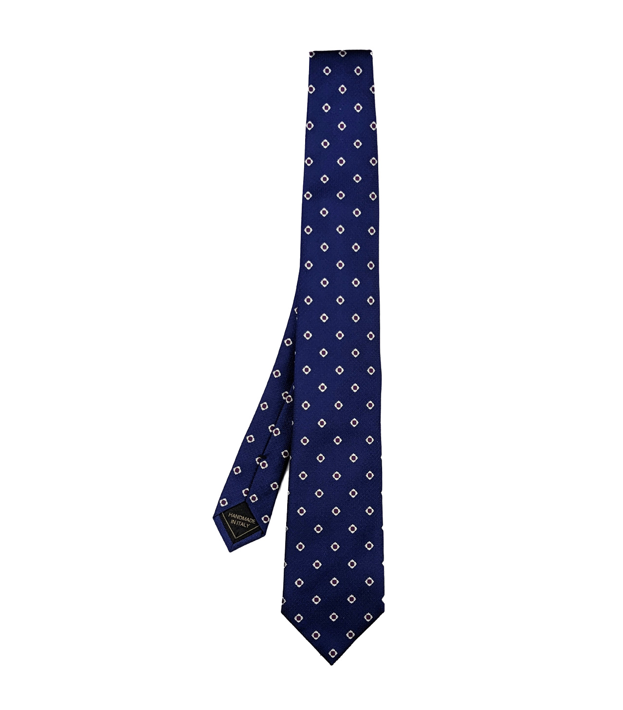 Brioni-O61D00-P0421-STANDARD-TIE_Blau_01 Brioni Krawatte Royalblau Rauten