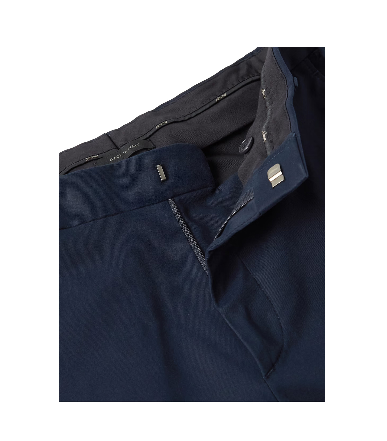Koelble-Brunotte_Brioni_RP2T0M_O2048_4100_2 BRIONI Hose ‘Pienza’ aus Baumwolle in Blau