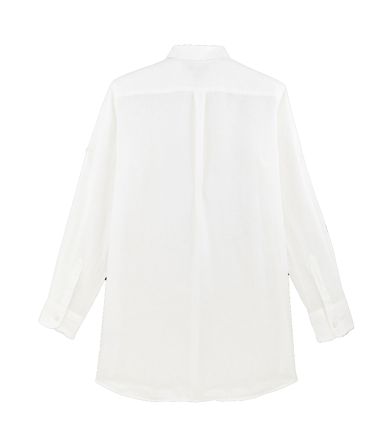 FRGH9U10-010-back-3920x3920 Vilbrequin Hemdkleid aus Leinen Weiß