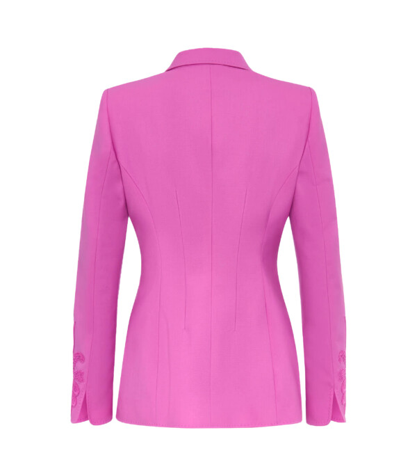 Maison Common Blazer Bestickten Patches