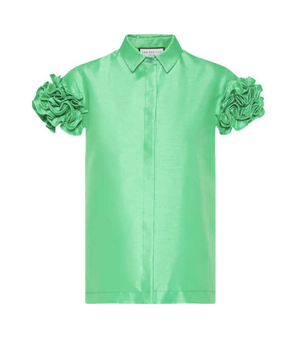 Sem Per Lei Bluse Rüschen