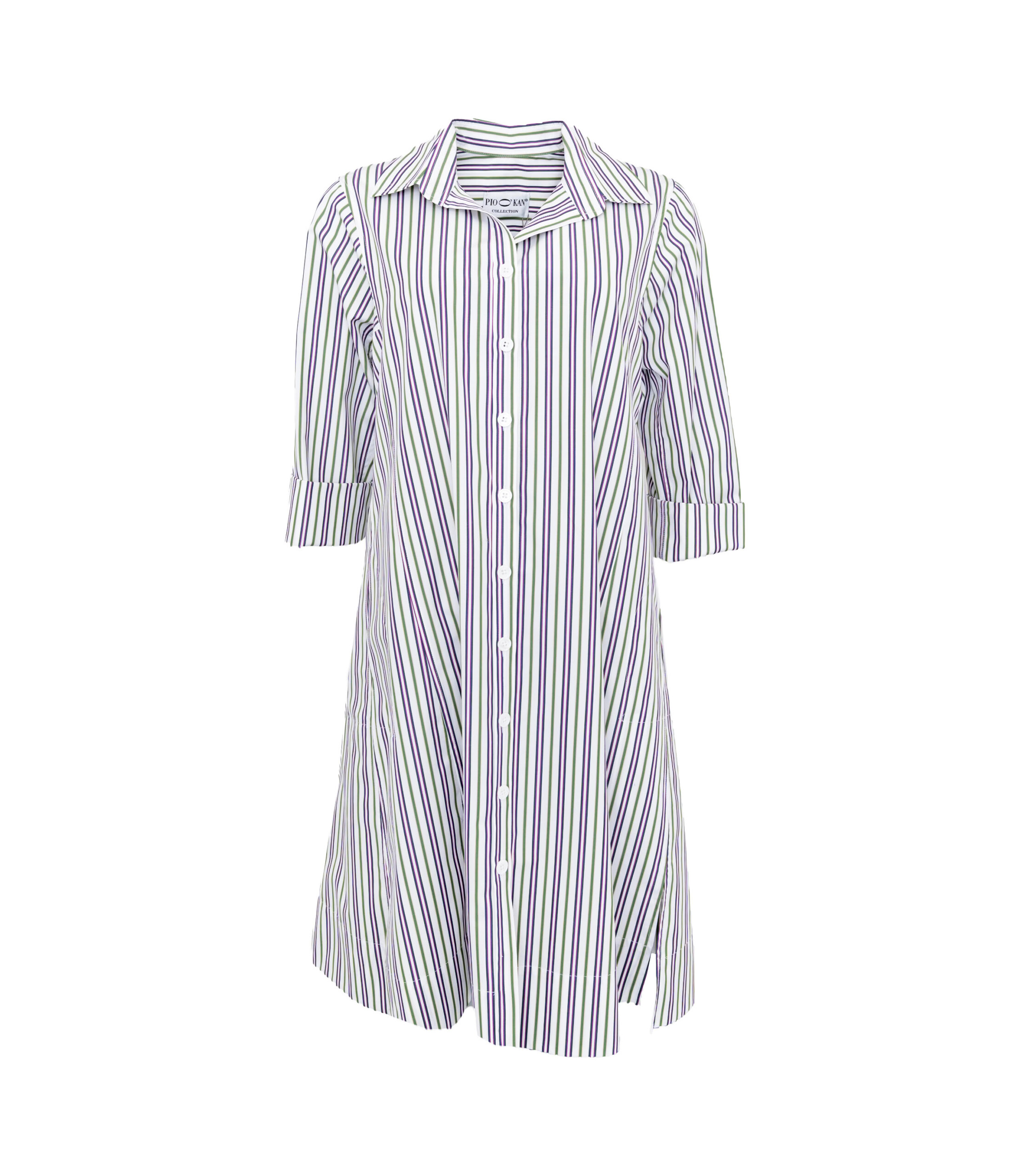 PIO O'KAN Kleid Dubai Gestreift