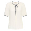 Maison Common Bluse mit Schnürung