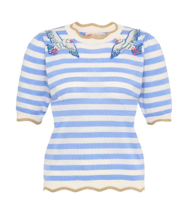 Maison Common Ringelpullover Möven