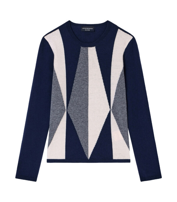Emporio Armani Sweater Rauten