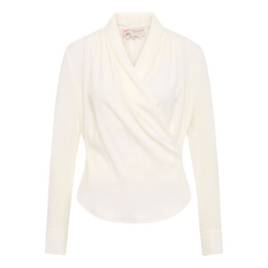 Maison Common Bluse Wickeloptik