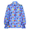 Maison Common Bluse Herz-Print